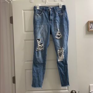 High Waisted Hollister Jeans